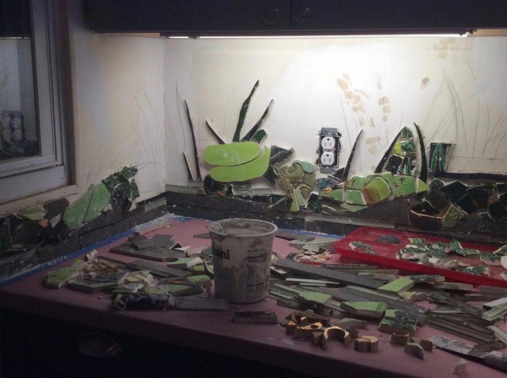 prepping the surface