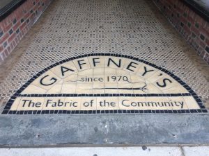Gaffney’s Fabrics – Signage