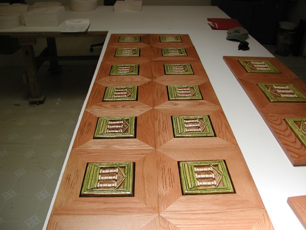 Donor Recognition Wall based on Masonic symbols